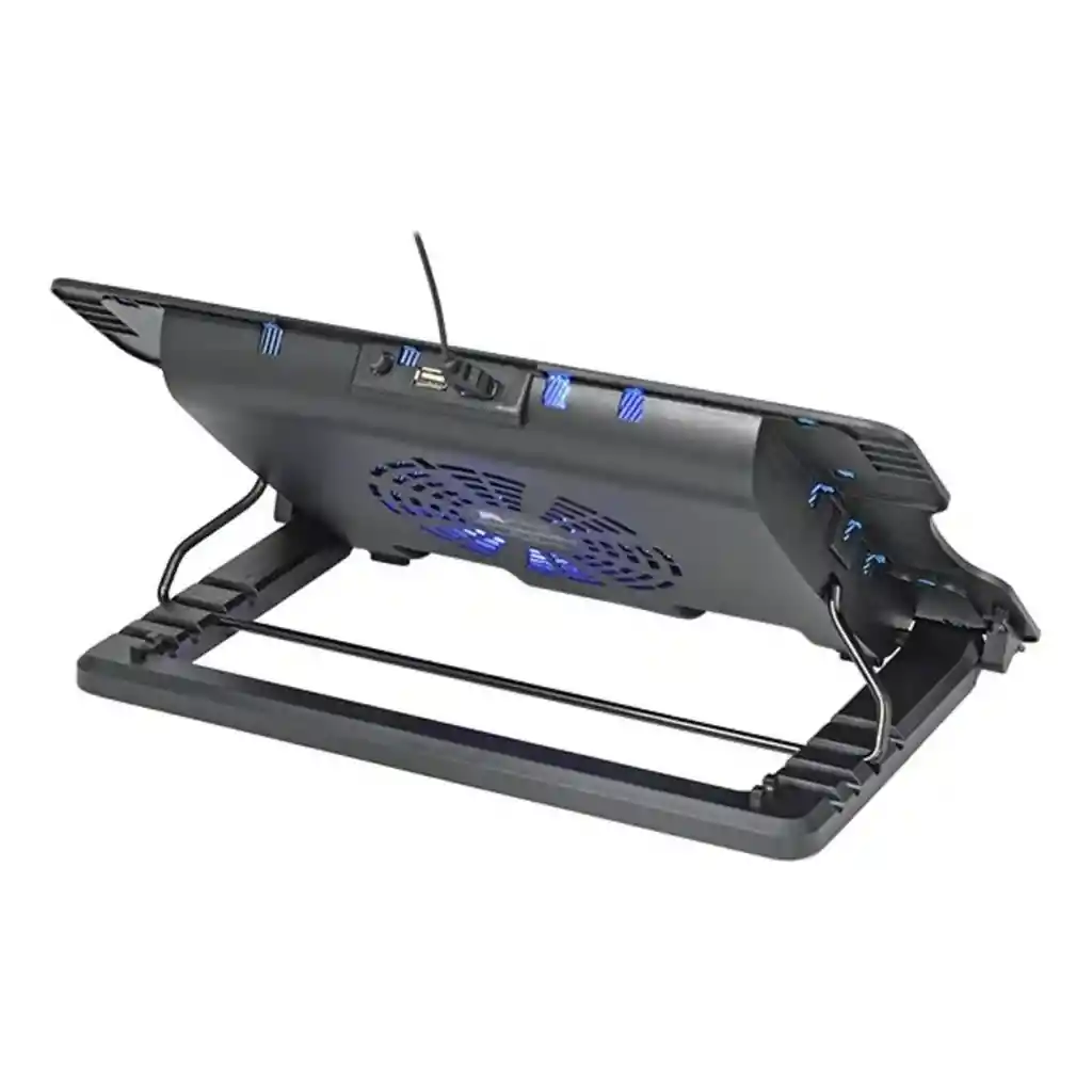 Base Refrigerante Para Portatil 638b 5 Niveles / 2 Usb