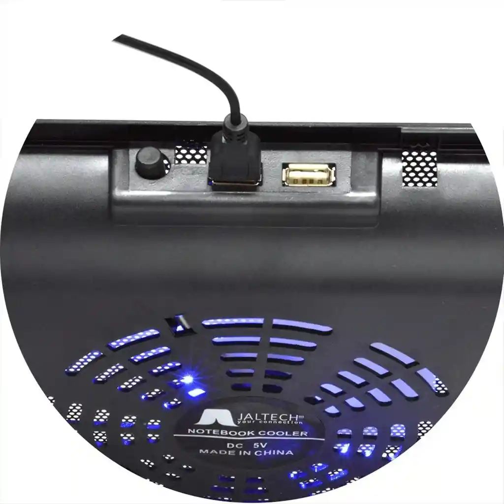 Base Refrigerante Para Portatil 638b 5 Niveles / 2 Usb
