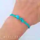 Pulsera Tejida Con Piedras Naturales Manillas Con Significado