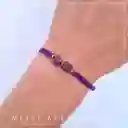 Pulsera Tejida Con Piedras Naturales Manillas Con Significado