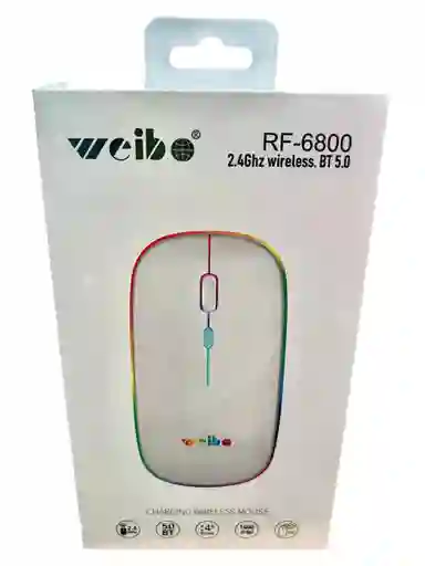 Mouse Gamer Inalambrico Rf-6800 (2,4ghz Wireless. Bt 5.0)