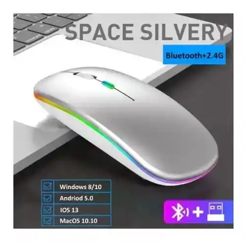 Mouse Gamer Inalambrico Rf-6800 (2,4ghz Wireless. Bt 5.0)