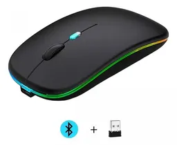 Mouse Gamer Inalambrico Negro Rf-6800 (2,4ghz Wireless. Bt 5.0)