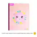 Cuaderno Cosido Rayado Norma Femenino Con Stickers