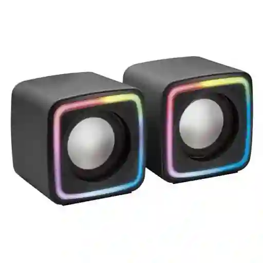 Parlante Para Pc 3.5mm Usb Jaltech C6 Led Rgb Bluetooth