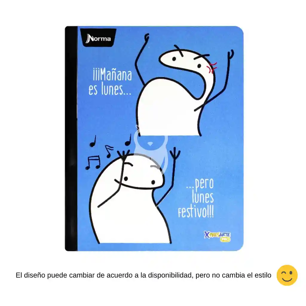 Cuaderno Cosido Rayado Norma Memes 100h