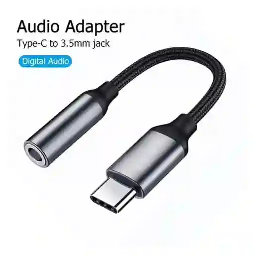 Adaptador De Audio Tipo C A Jack 3.5mm Pronix Nixc-29