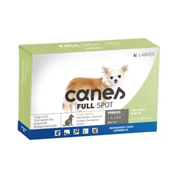 Labyes Antiparasitario Interno y Externo Para Perro Fullspot 4 Semanas