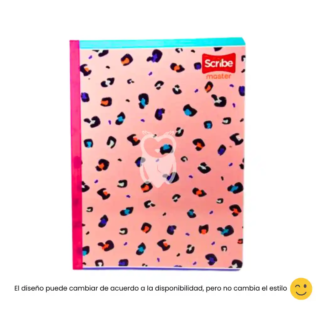 Cuaderno Scribe Master Rayado 100h Femenino