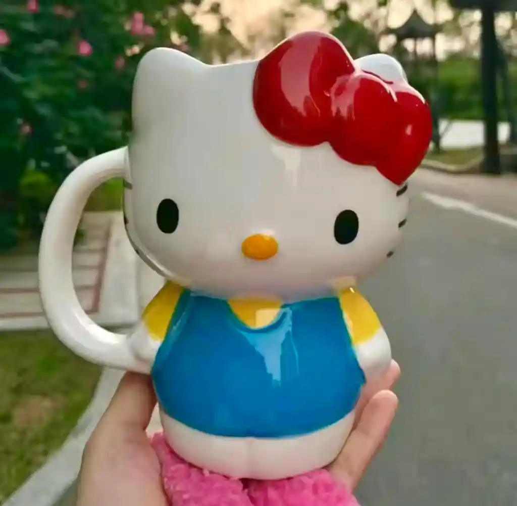Mug Pocillo 3d Hello Kitty Cuerpo Completo