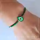 Pulseras Tejidas Aguacates - Manillas Bicolor Para Compartir