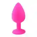 Plug Anal Fucsia Tapon Cola Diamante Juguete 26495-57