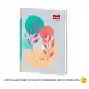 Cuaderno Cosido Rayado Pasta Dura Scribe Master Femenino 100h Con Stickers