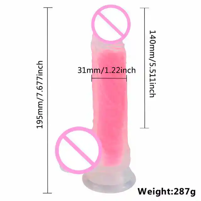 Dildo Consolador Neòn Consolador /juguete Sexual 26495-36