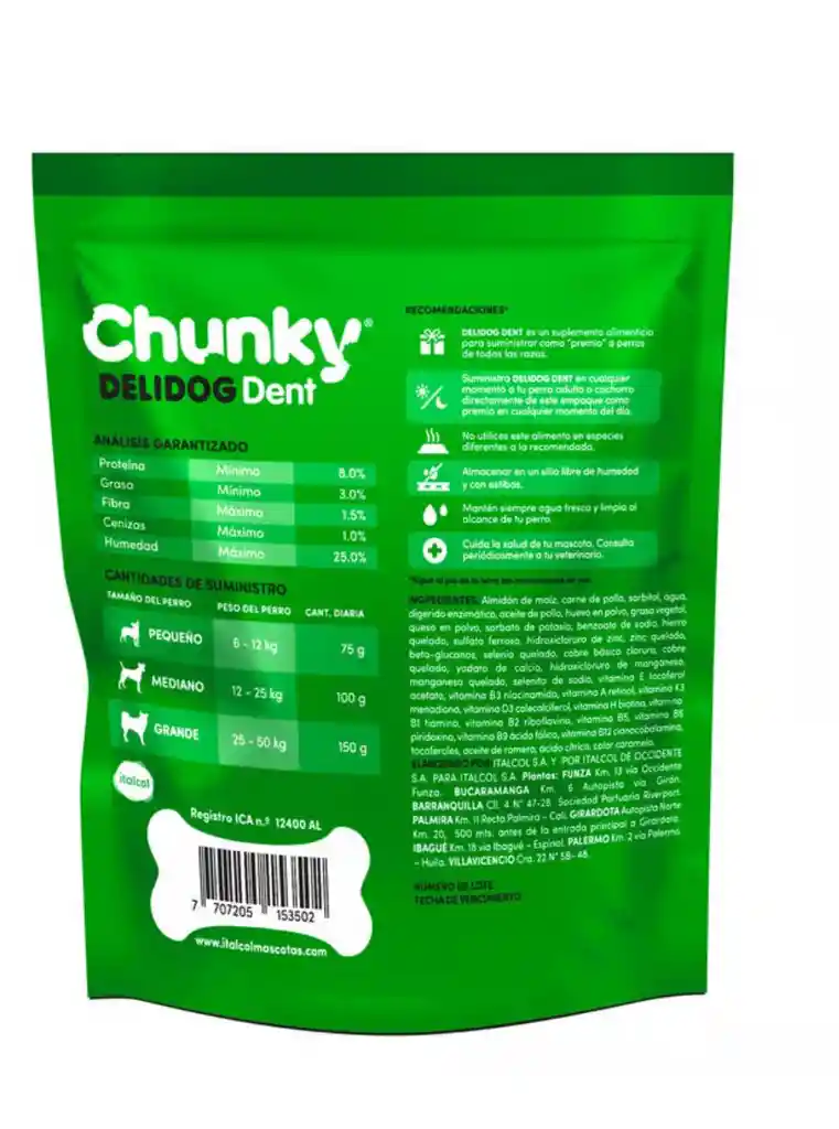 Snack Chunky Delidog Dent