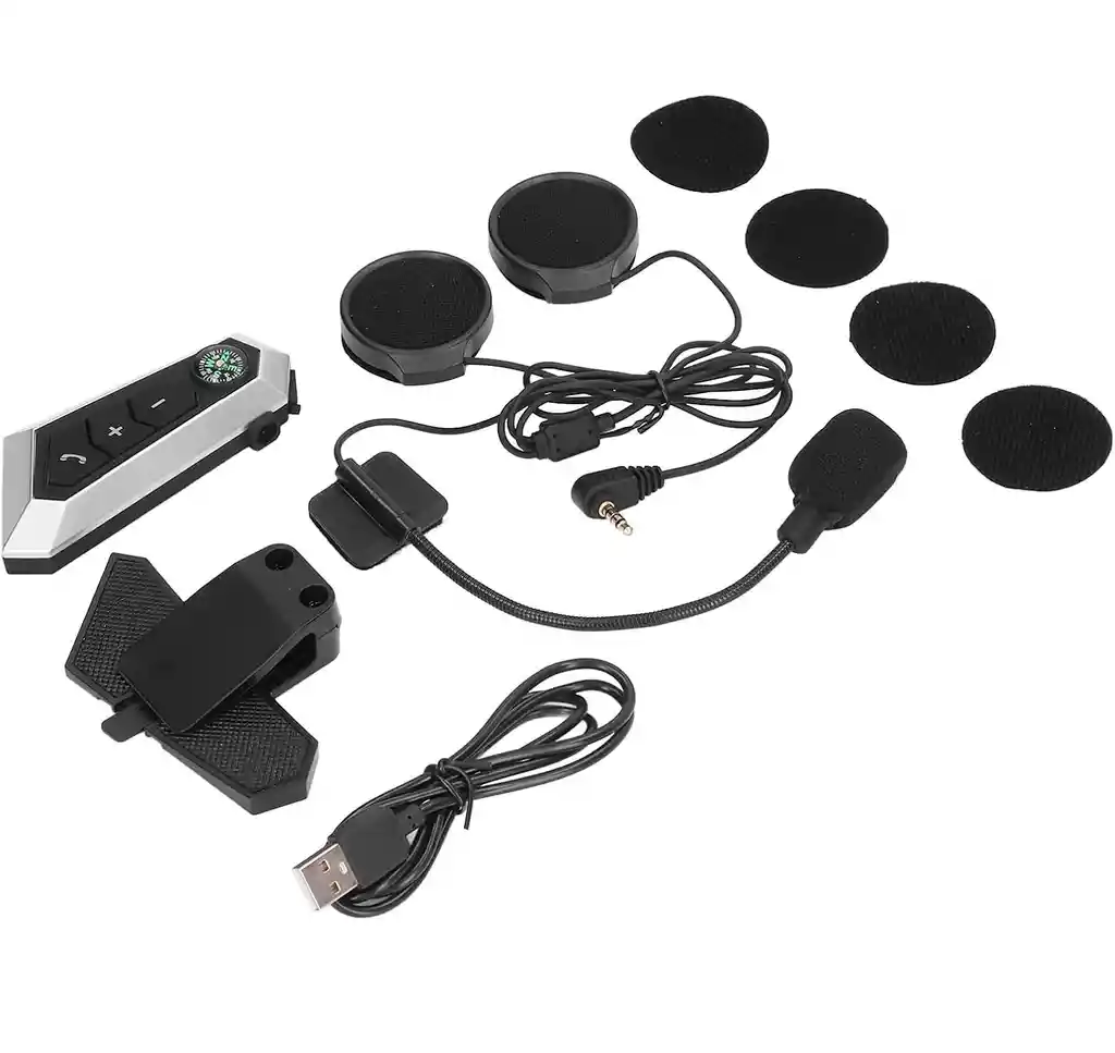 Intercomunicador Auricular Bluetooth Bt22b Impermeable