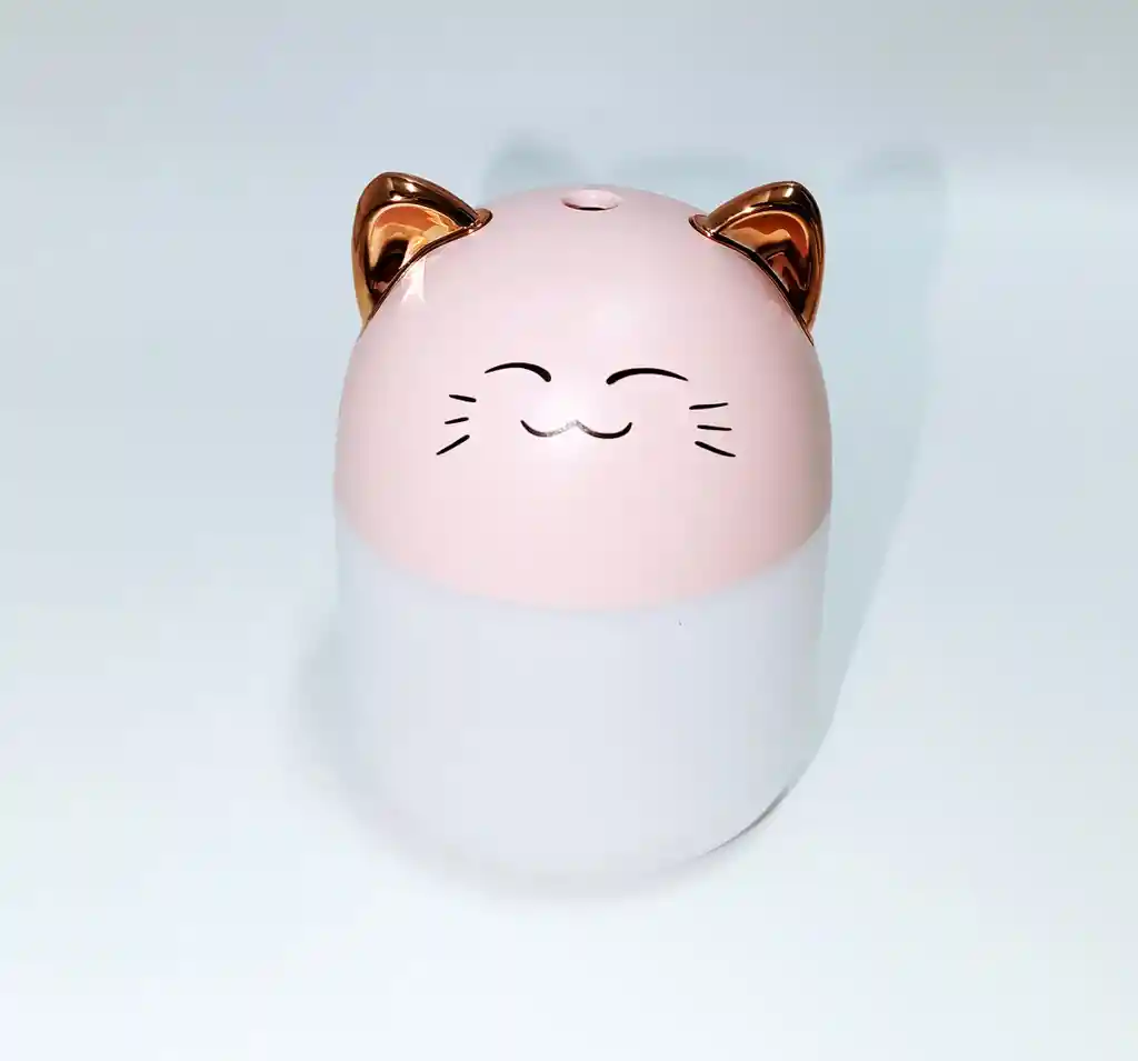 Humidificador Gatito Rosa M8