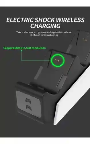 Cargador Dual Con Indicador De Carga Compatible Con Control Xbox One