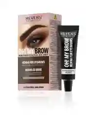 Henna Pro Colors Para Cejas 30ml Dark Brown/ Marron - Revers