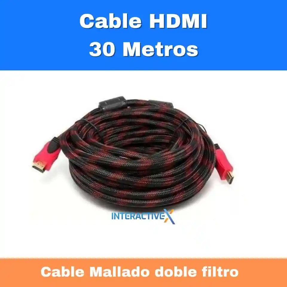 Cable Hdmi 30 Metros