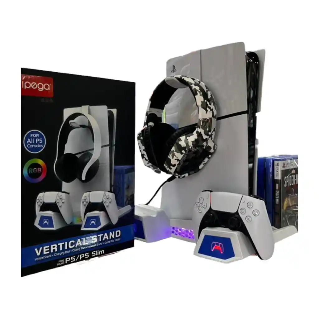 Base Para Consola Ps5 Ipega 5 En 1