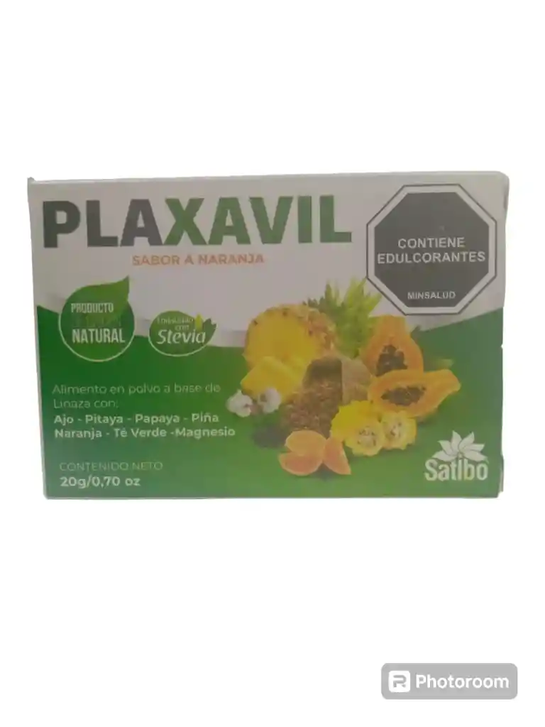 Plaxavil Sabor A Naranja 20 Gms Satibo