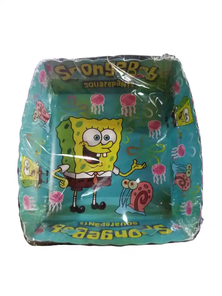 Plato Tortero De Bob Sponja X 12 Unidades
