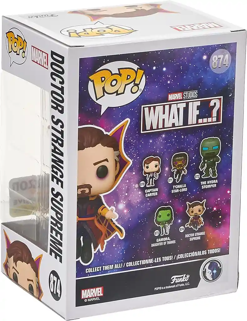 Funko Pop Marvel What If...? Figura Coleccionable Doctor Strange Supreme 874