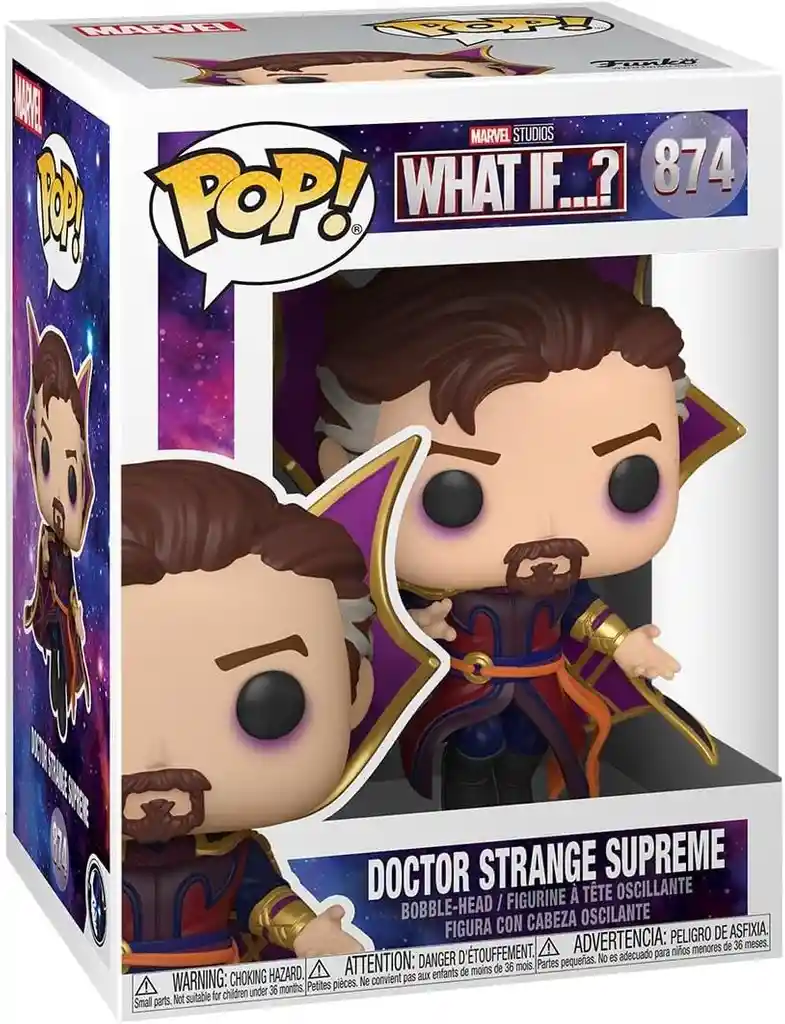 Funko Pop Marvel What If...? Figura Coleccionable Doctor Strange Supreme 874