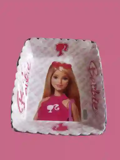 Plato Tortero De La Barbie X 12 Unidades