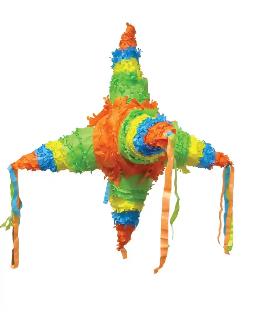 Fiesta Mexicana Piñata Estrella Multicolor