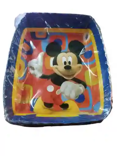 Platos Torteros X 12 Unidades Mickey Mouse