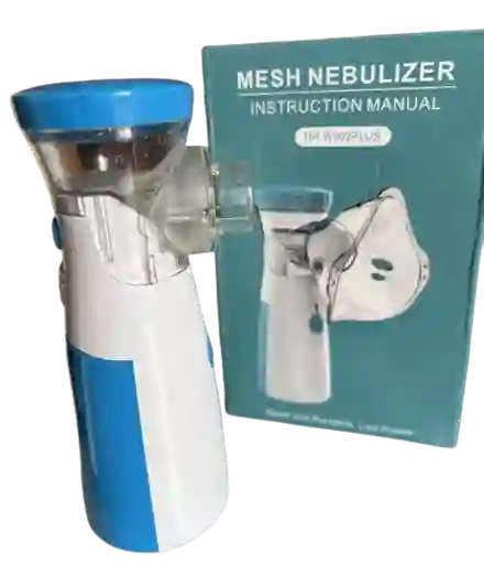 1 Nebulizador Inhalador Vaporizacion Niño Adulto Asma Gripe Pulmonia