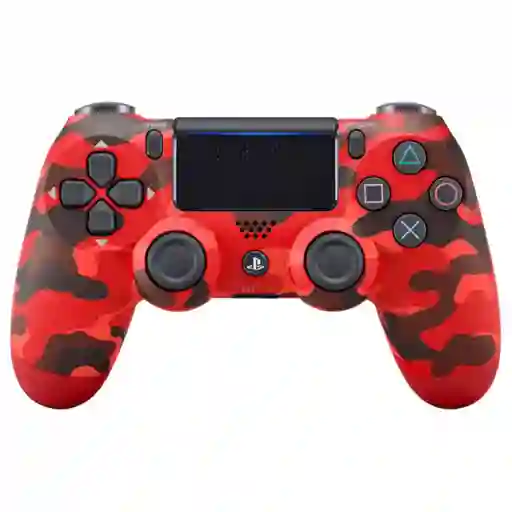 Control Ps4 Camuflado Rojo Aaa
