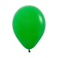 Globo Verde R9 12 Unds Buumix