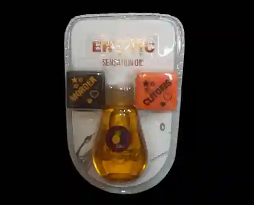 Lubricante Intimo Sabor A Piña Efecto Caliente + Dados 14ml Erotic