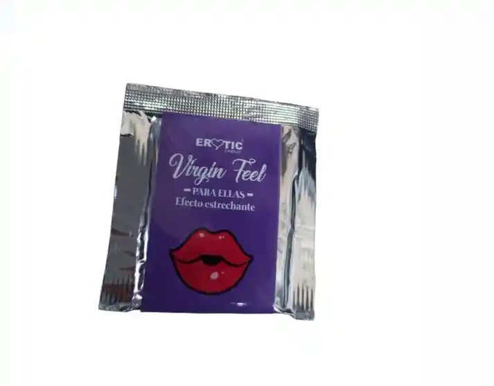 Gel Estrechante En Sachet Mujer Virgin Feel Personal Marca Erotic