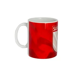 Mug Santa Fe Fútbol Profesional Colombiano 11 Oz.