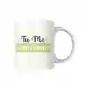 Mug Amor Y Amistad Tú Me Complementas 11 Oz.