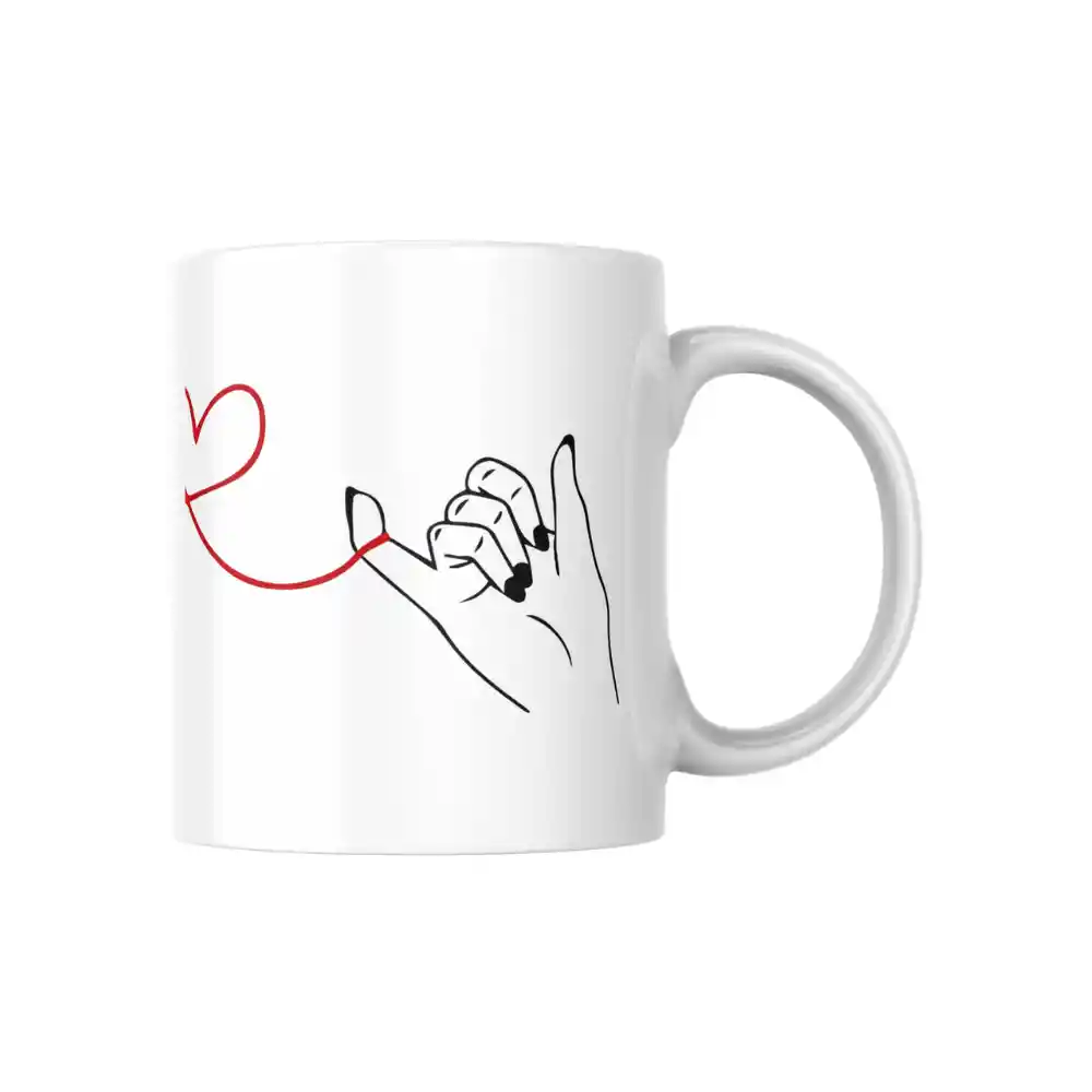 Mug Hilo Del Destino 11 Oz.