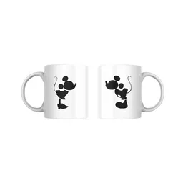 Set Mug Para Parejas Disney X 2. 11 Oz.