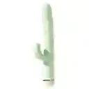 Cactus Vibrador Doble Estimulación Térmico Con Empuje Recargable