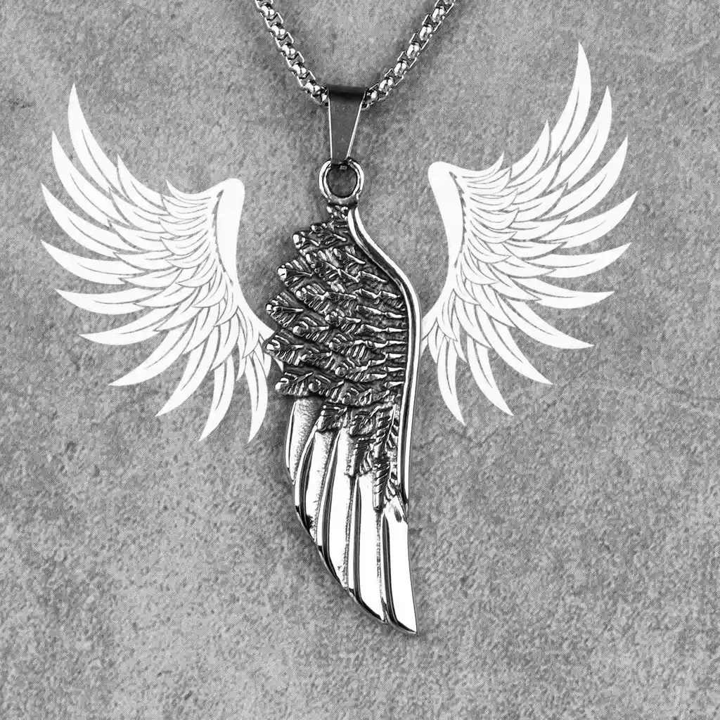Cadena Ala De Angel Acero Inoxidable