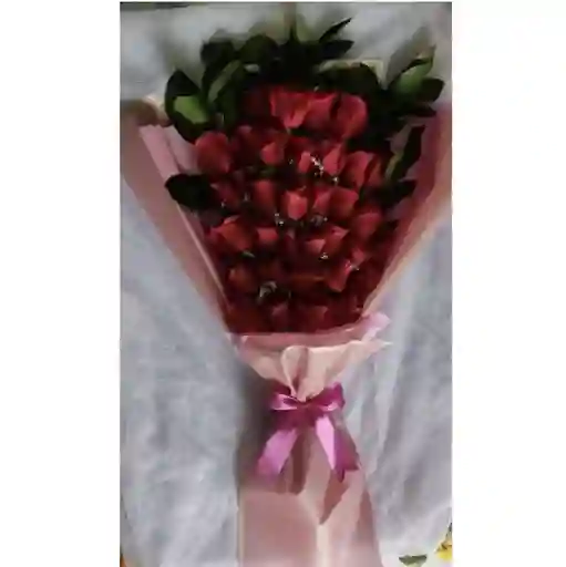 Flores Bouquet De 36 Rosas