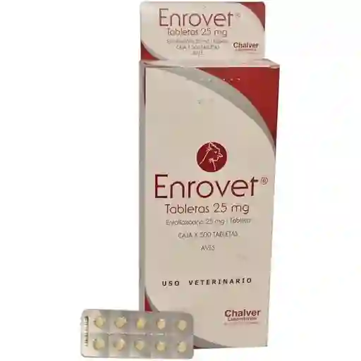 Enrovet Enrofloxacina 25mg