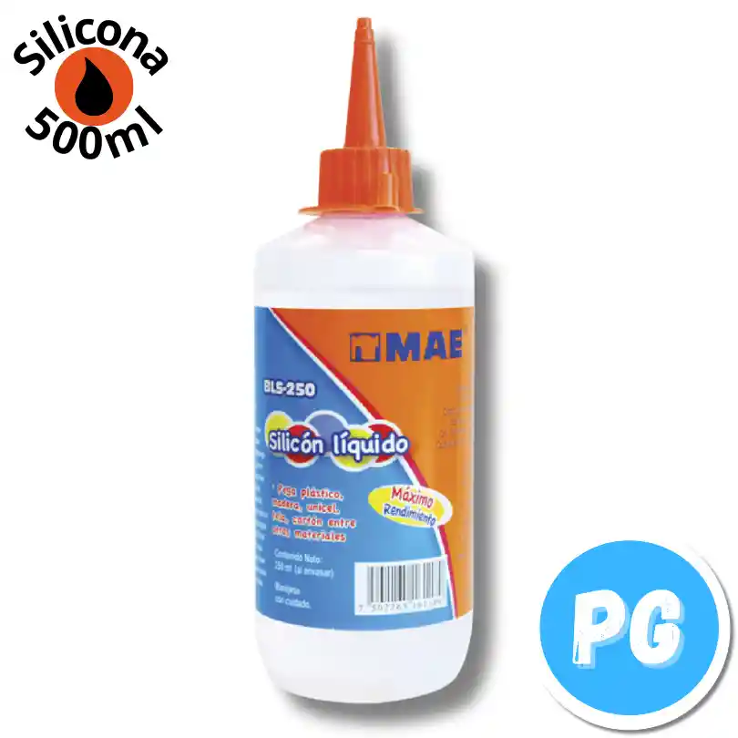 Tarro De Silicona Liquida 500ml Mae