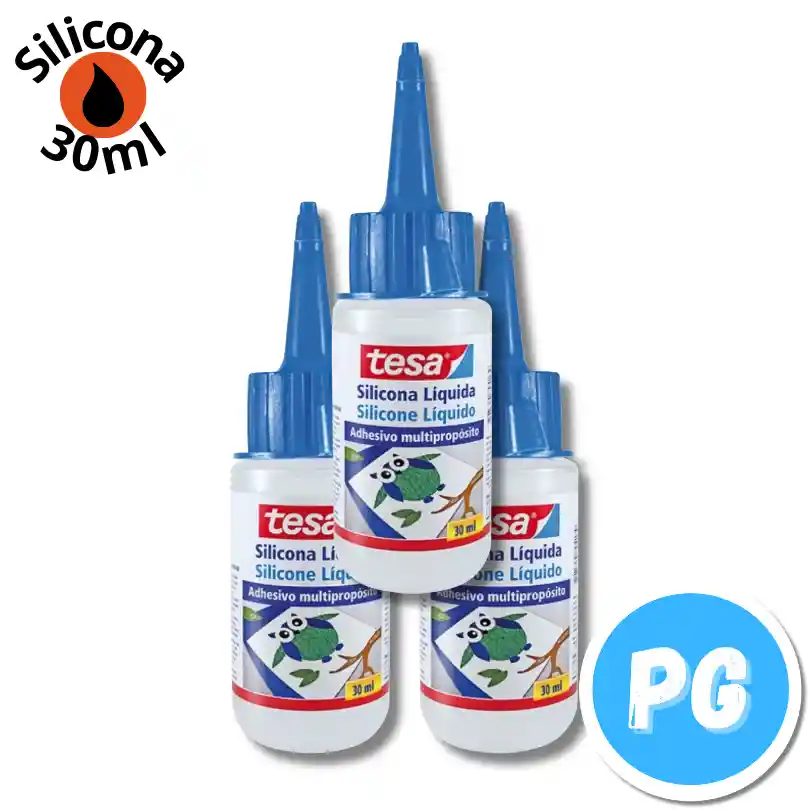 Silicona Liquida 30ml Tesa