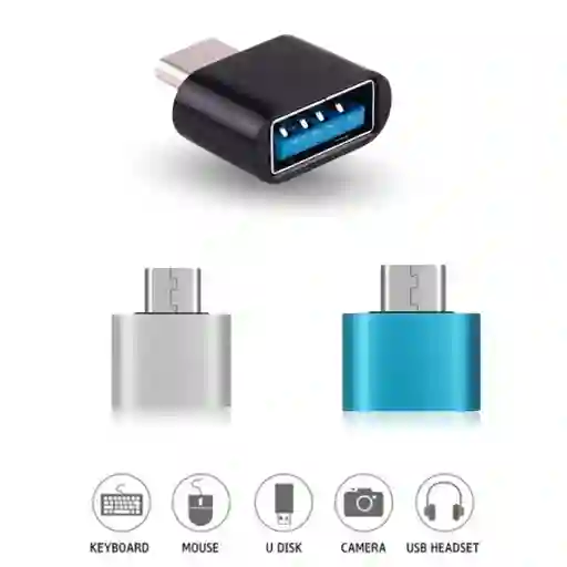 Adaptador Otg A Tipo C Usb