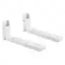 Soporte De Pared Para Horno Microondas Techgo Sph1 Blanco