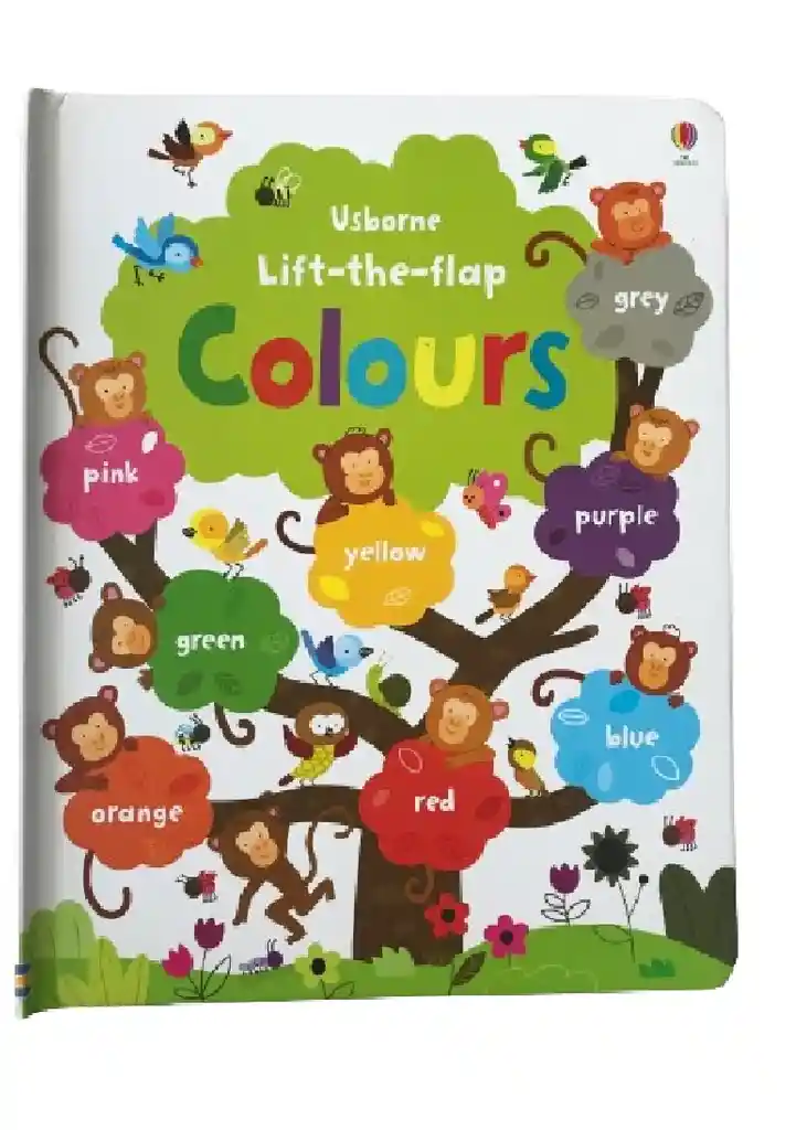 Libro Infantil Interactivo Colores Con Solapa Para Niños